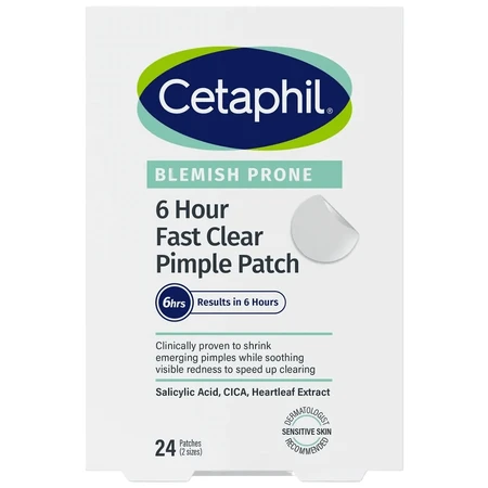 Набір для очищення та догляду Cetaphil EM, Міцелярна емульсія для чутливої шкіри, для всієї родини, 250 мл + точкові пластирі від екземи, 24 шт.: ціни та характеристики