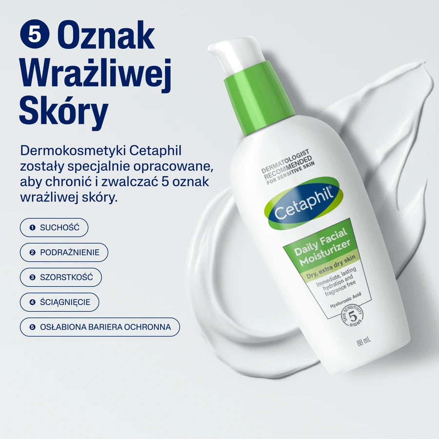Cetaphil, Crema hidratantă pentru față cu acid hyaluronic, zi, 88 ml + Crema hidratantă pentru față cu acid hyaluronic, noapte, 48 ml gratuit: ціни та характеристики