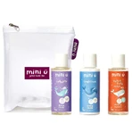 Mini U Travel Set, набір дитячої косметики для подорожей, з косметичкою, 3 x 100 мл: ціни та характеристики