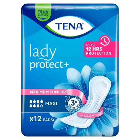 Набір Tena Lady, спеціалізовані гігієнічні рушники Maxi, 4 x 12 шт.: ціни та характеристики