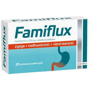Фамифлюкс 20 мг, 20 компонентов