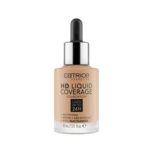 Foundation, 050 Rosy Ash, HD Liquid Coverage Foundation, мл, Catrice
