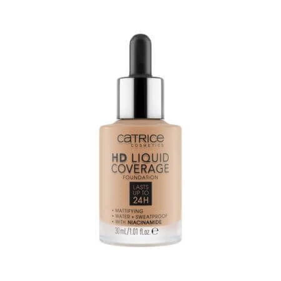 Foundation, 050 Rosy Ash, HD Liquid Coverage Foundation, мл, Catrice: цены и характеристики
