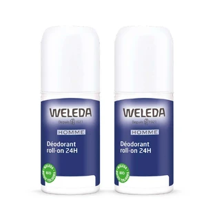 Weleda Дезодоранты мужские роликовые 24 часа 2х50 мл