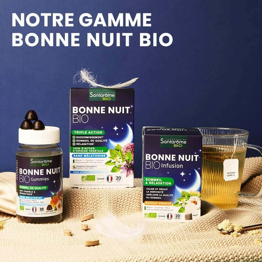 Santarome Bonne Nuit Bio Pour des nuits sereines 30 gommine: цены и характеристики