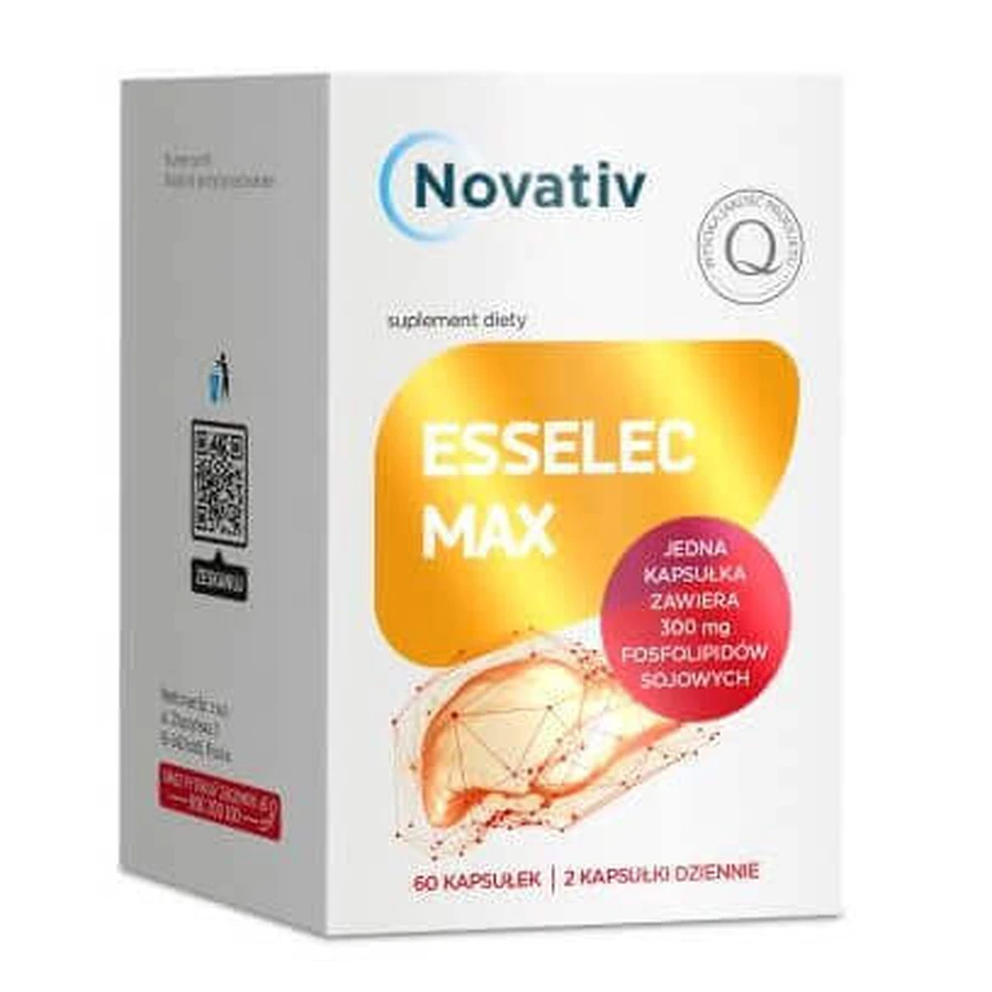 Novativ Esselec Max, 60 капсул: цены и характеристики