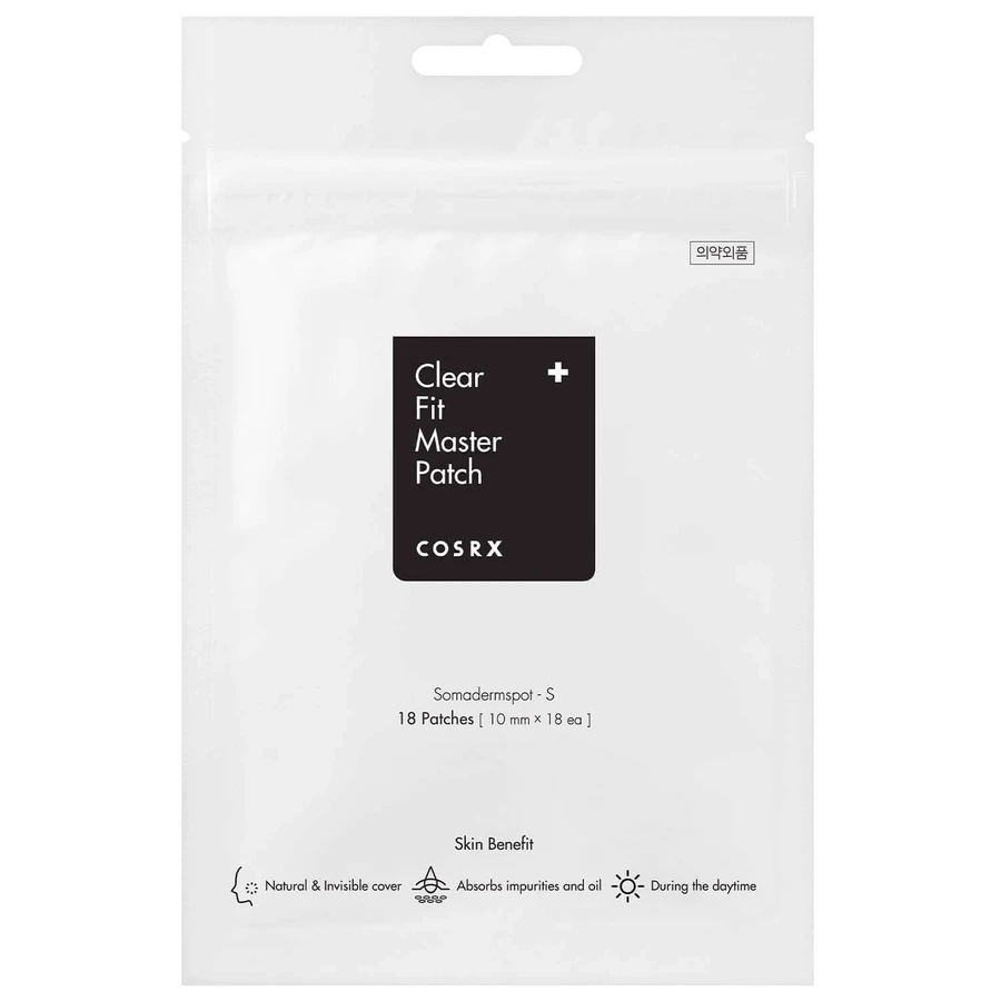 Cosrx Clear Fit Master Patch, маскирующие патчи от пятен, 18 штук: цены и характеристики