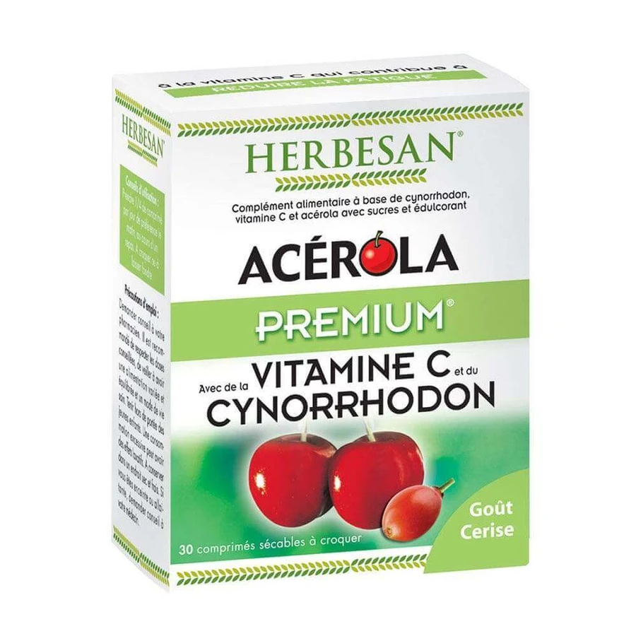Herbesan Acerola Premium 30 таблеток: цены и характеристики