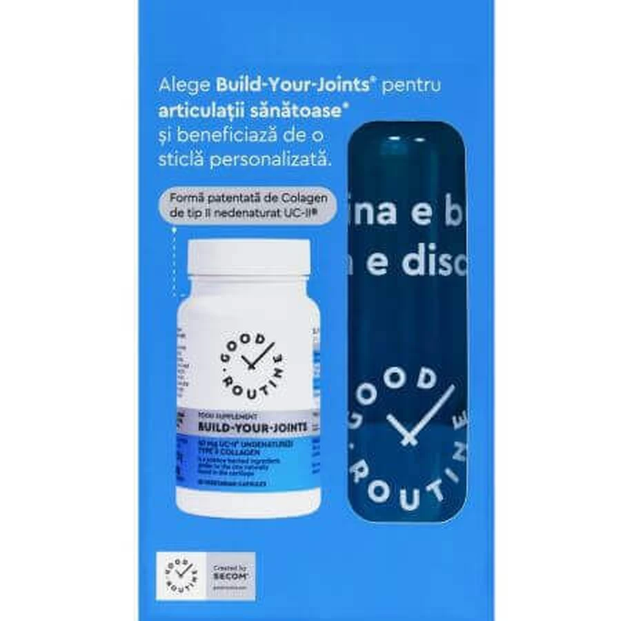 Build Your Joints Pack 30 капсул + флакон, Good Routine: цены и характеристики
