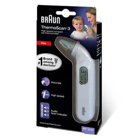 Braun Thermoscan 3 Irt 3030: ціни та характеристики