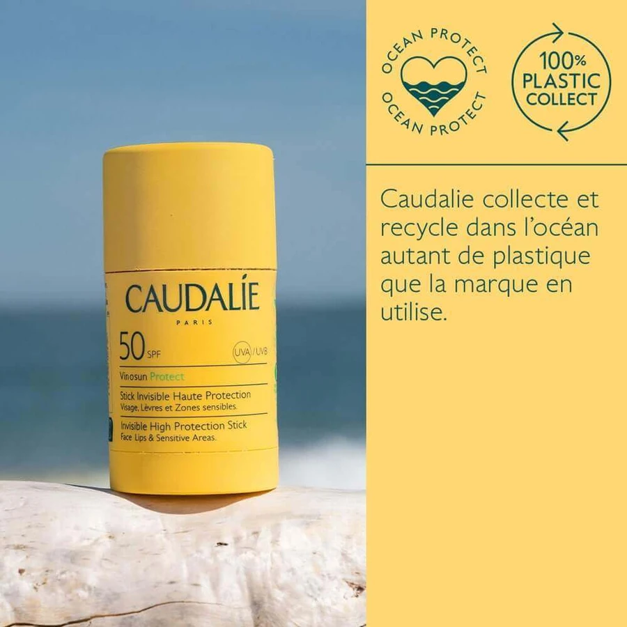 Caudalie Vinosun Невидимий стік з високим ступенем захисту SPF50 15 г: ціни та характеристики