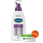 Cetaphil Pro Oil Control, spumă de curățare facială, piele predispusă la acnee, 236 ml + cremă hidratantă facială cu acid hyaluronic, cremă de noapte, 48 ml gratuit: цены и характеристики