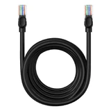 Кабель Ethernet Baseus High Speed Cat 5 RJ-45 1000Mbps 8m круглый - черный