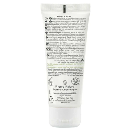 A-Derma Biology AC Компенсуючий зволожуючий крем Hydra 40мл: ціни та характеристики