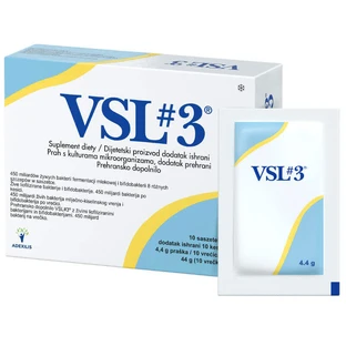 VSL №3, для копій для дітей віком від 3 років та дорослих, 4,4 г х 10 таблеток