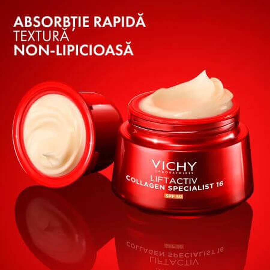 Vichy Liftactiv Collagen Specialist 16 Anti-Wrinkle Day Cream SPF 50, 50 мл, Vichy: цены и характеристики