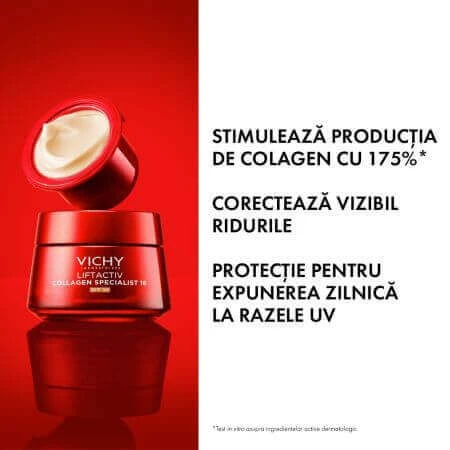 Vichy Liftactiv Collagen Specialist 16 Anti-Wrinkle Day Cream SPF 50, 50 мл, Vichy: цены и характеристики