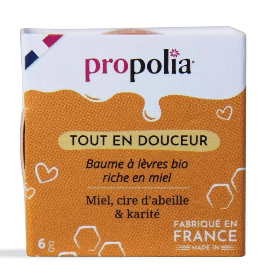 Органический бальзам для губ Propolia Organic Lip Balm Rich in Honey A Touch of Gentleness 6g: цены и характеристики
