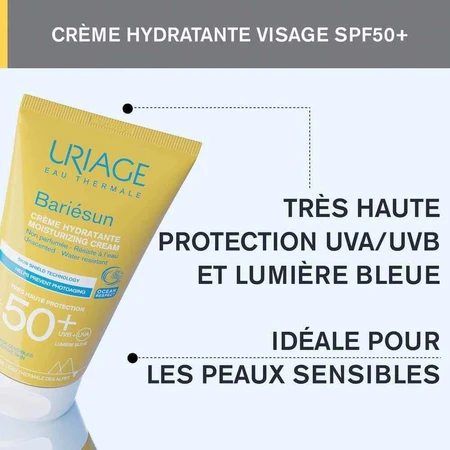 Uriage Bariésun Непарфюмированный солнцезащитный крем Spf50+ 50 мл: цены и характеристики