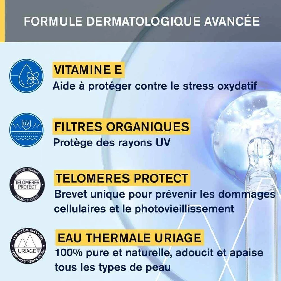 Uriage Bariésun Непарфюмированный солнцезащитный крем Spf50+ 50 мл: цены и характеристики