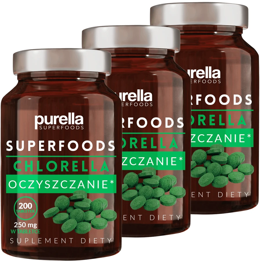 Purella Superfoods Chlorella Purification Kit, 3 x 200 таблеток: цены и характеристики