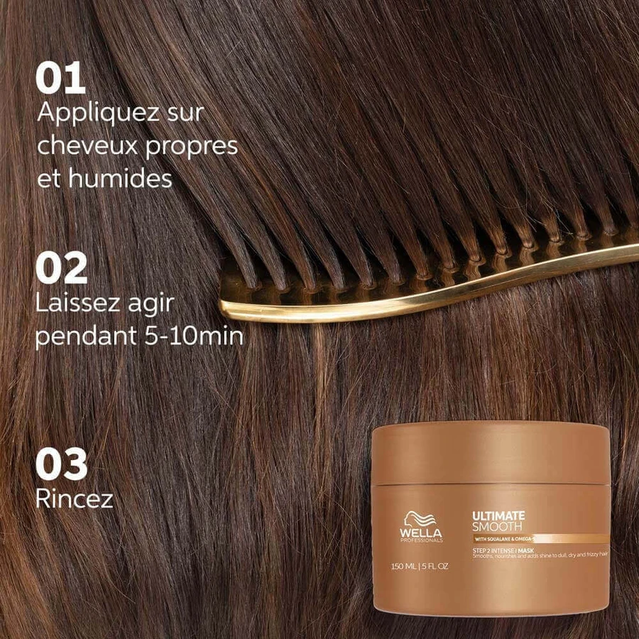 Wella Professionals Ultimate Smooth Nourishing Mask Сухие, тусклые или вьющиеся волосы 500 мл: цены и характеристики