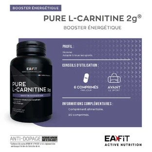 Eafit Pure L-carnitine 90 Gelule 2g