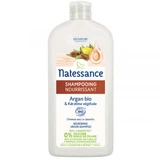 Natessance Argan Organic Питательный шампунь с растительным кератином 500 мл