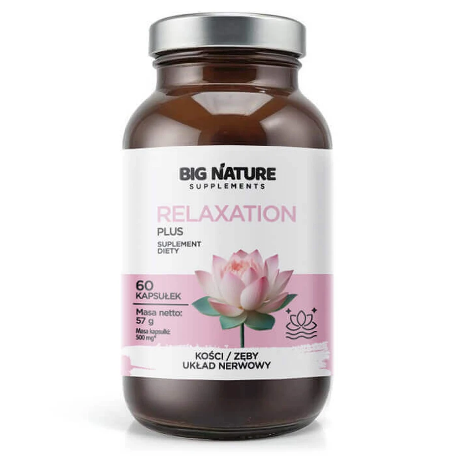 Big Nature Relaxation Plus, 60 капсул: цены и характеристики