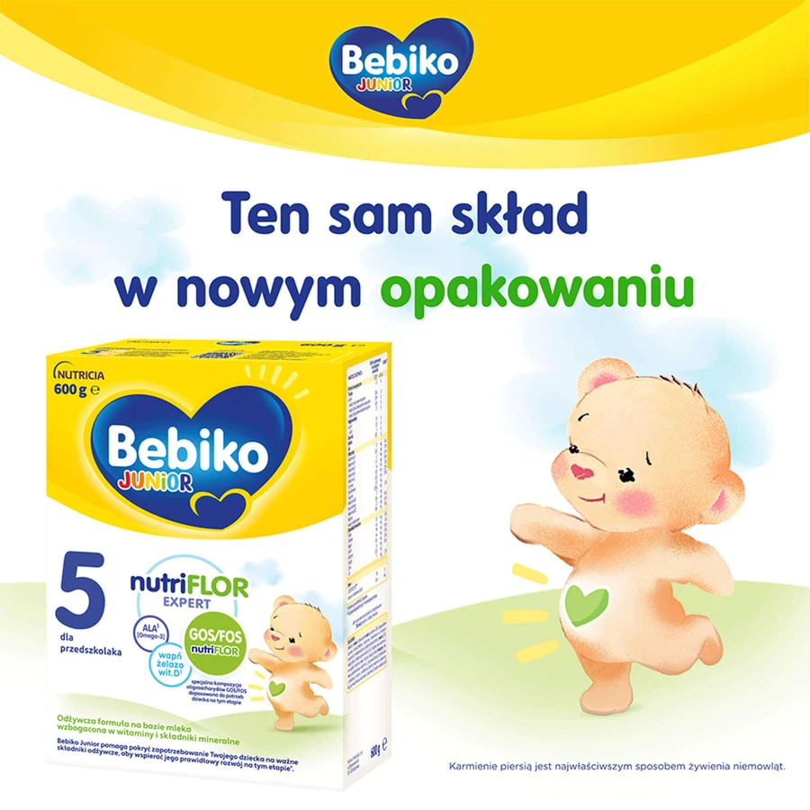 Набор Bebiko Junior 5 Nutriflor Expert, питательная молочная смесь, для дошкольников, 3 x 600 г + Boon, бидон с соломинкой, 265 мл бесплатно: цены и характеристики