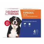 Clement-Thekan Fiprokil Anti-Puces Anti-Tiques Très Grands Chiens 40-60kg 4.02ml x 4 pipettes: цены и характеристики
