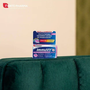 Forté Pharma Immuvit 4G Senior Vitamins and Minerals a croquer 60 таблеток
