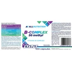 Allnutrition B-Complex 50 Methyl, 100 капсул: цены и характеристики