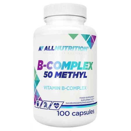 Allnutrition B-Complex 50 Methyl, 100 капсул: цены и характеристики