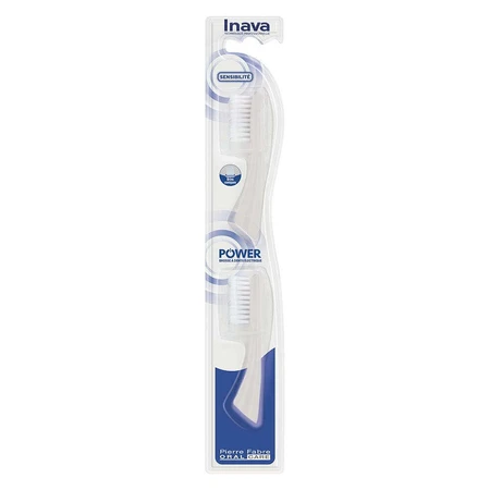 Гібридні м'які щітки Inava 15/100 для електричних зубних щіток x2: ціни та характеристики