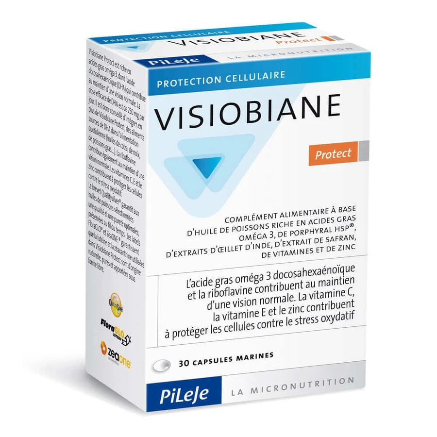 Pileje Visiobiane Visiobiane Protect 30 капсул: цены и характеристики