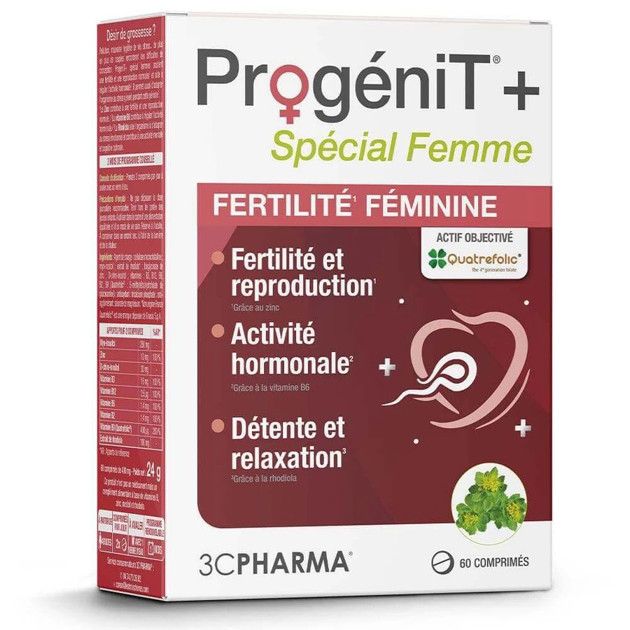 3C Pharma ProgeniT+ Women 60 таблеток: цены и характеристики