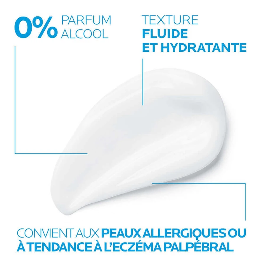 La Roche-Posay Toleriane Toleriane Dermallergo Eyes Денний зволожуючий крем для чутливої шкіри навколо очей 20 мл: ціни та характеристики