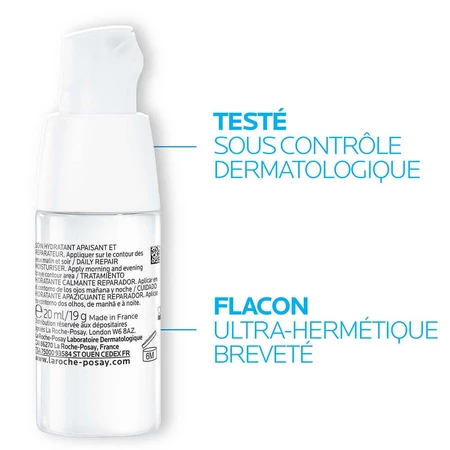 La Roche-Posay Toleriane Toleriane Dermallergo Eyes Денний зволожуючий крем для чутливої шкіри навколо очей 20 мл: ціни та характеристики