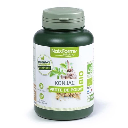 Nat&Form KONJAC ORGANIC 200 капсул: ціни та характеристики