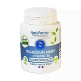 Nat&Form Морской магний + витамин B6 Усталость, нервозность 40 вегетарианских капсул