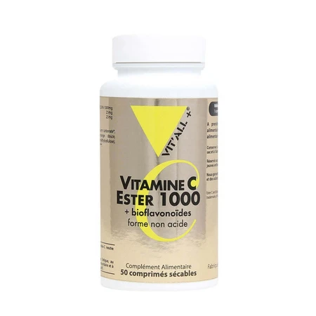 Vit'All+ Вітамін С 1000 Естер 50 таблеток, що ділиться: ціни та характеристики