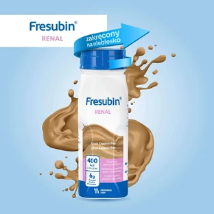 Fresubin Renal, питательный препарат, со вкусом капучино, 4 x 200 мл