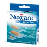 Пластыри Nexcare Aqua 360° X14