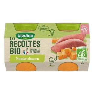 Blédina Petits pots legumes Les Recoltes Bio от 4 до 6 месяцев 2x130g