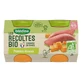 Blédina Petits pots legumes Les Recoltes Bio от 4 до 6 месяцев 2x130g