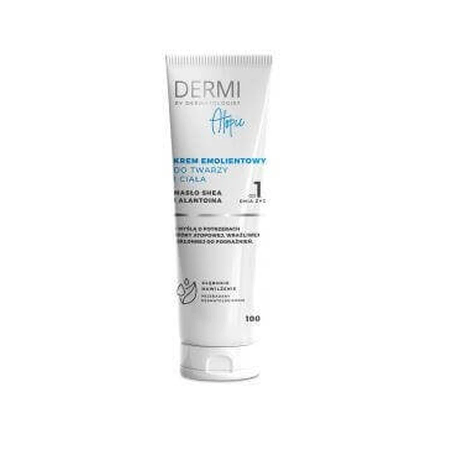 Dermi By Dermatologist Atopic смягчающий крем для лица и тела, 100 мл: цены и характеристики