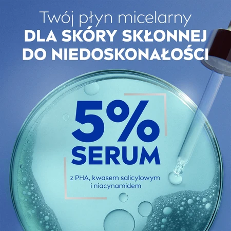 Nivea Derma Skin Clear, разглаживающий мицеллярный лосьон с 5% сывороткой, 400 мл: цены и характеристики