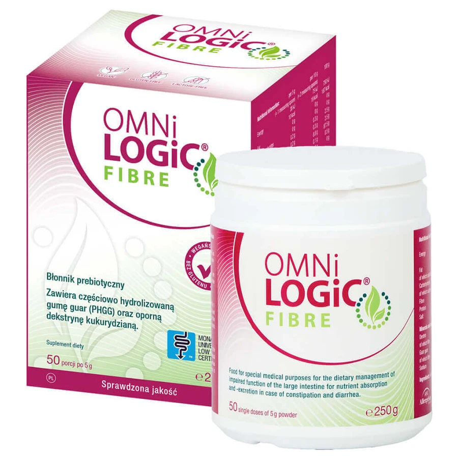 OmniLogic Fibre, натуральна клітковина, порошок, 250 г: ціни та характеристики