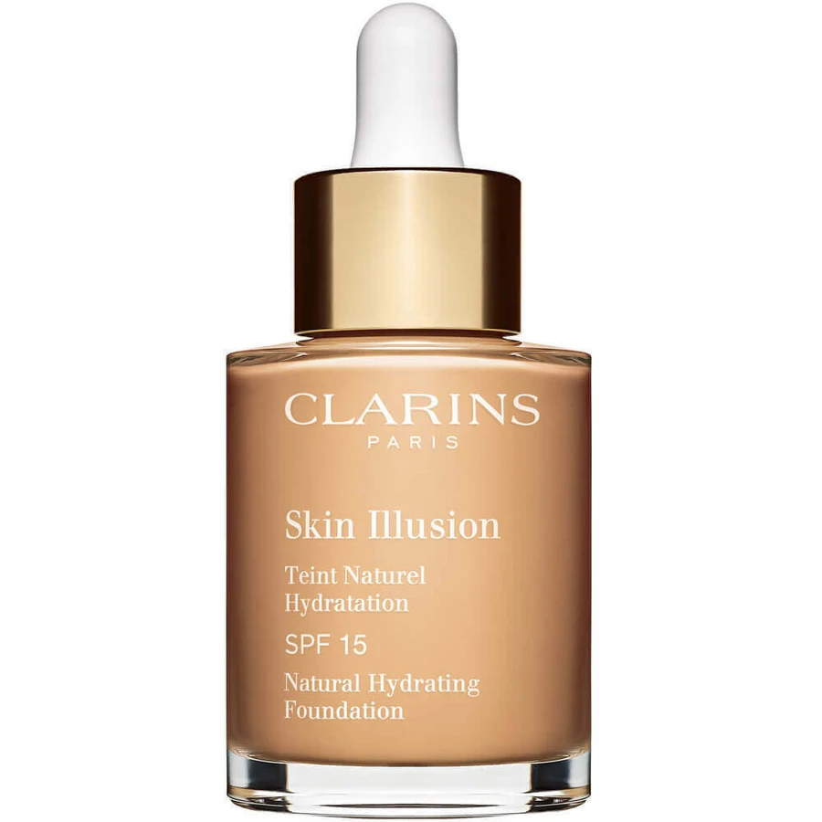 Clarins Skin Illusion Foundation SPF15 Primer hidratant pentru față 105 Nude, 30 мл: цены и характеристики